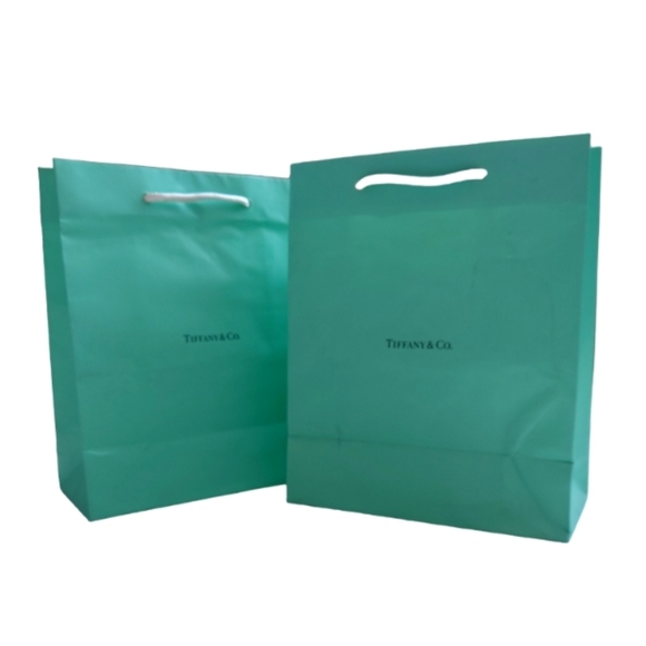Tiffany & Co. Other - TIFFANY & CO Set of 2 Paper Shopping Gift Bags Authentic